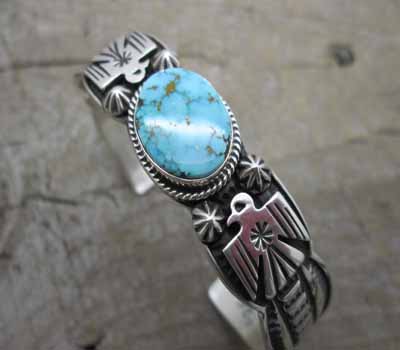 Turquoise Cuff Bracelet Pilot Mountain Andy Cadman